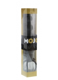 Черная ёлочка-насадка для двойного проникновения Mojo Bumpy - 15 см. - Seven Creations - в Северске купить с доставкой