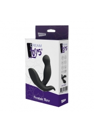 Черный вибромассажер простаты PROSTATE HERO - Dream Toys - в Северске купить с доставкой