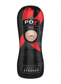 Мастурбатор-ротик Vibrating Oral Stroker - Pipedream - в Северске купить с доставкой