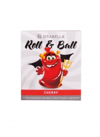 Стимулирующий презерватив-насадка Roll   Ball Cherry - Sitabella - купить с доставкой в Северске
