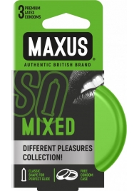 Презервативы в железном кейсе MAXUS Mixed - 3 шт. - Maxus - купить с доставкой в Северске