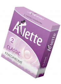 Классические презервативы Arlette Classic - 3 шт. - Arlette - купить с доставкой в Северске