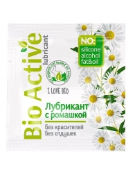 Пробник лубриканта на водной основе Bio Active - 3 гр. - Биоритм - купить с доставкой в Северске