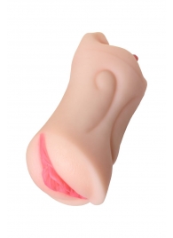 Телесный двусторонний мастурбатор Fruity Tongue - ротик и вагина - ToyFa - в Северске купить с доставкой