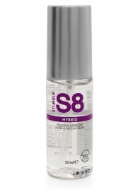 Cмазка на водно-силиконовой основе S8 Hybrid - 50 мл. - Stimul8 - купить с доставкой в Северске