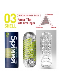 Мастурбатор SPINNER Shell - Tenga - в Северске купить с доставкой