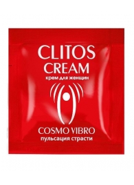 Пробник возбуждающего крема для женщин Clitos Cream - 1,5 гр. - Биоритм - купить с доставкой в Северске