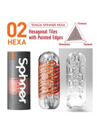 Мастурбатор SPINNER Hexa - Tenga - в Северске купить с доставкой