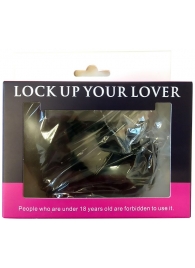 Черные меховые наручники Love с ключиками - Baile - купить с доставкой в Северске