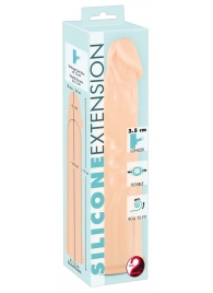 Телесная насадка-удлинитель Silicone Extension - 19 см. - Orion - в Северске купить с доставкой