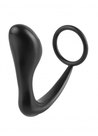 Эрекционное кольцо с анальной пробкой Ass-Gasm Cockring Plug - Pipedream - в Северске купить с доставкой