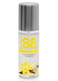 Лубрикант на водной основе Stimul8 Flavored Lube с ванильным ароматом - 125 мл. - Stimul8 - купить с доставкой в Северске