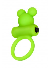 Зеленое виброкольцо на пенис A-Toys - A-toys - в Северске купить с доставкой