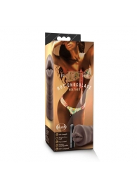 Коричневый мастурбатор-ротик Heather - Blush Novelties - в Северске купить с доставкой