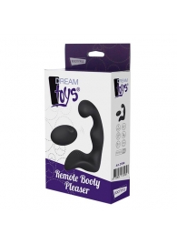 Черный вибромассажер простаты REMOTE BOOTY PLEASER - Dream Toys - в Северске купить с доставкой