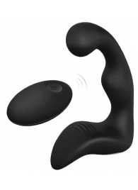 Черный вибромассажер простаты REMOTE BOOTY PLEASER - Dream Toys - в Северске купить с доставкой