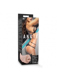 Телесный мастурбатор-ротик Angie - Blush Novelties - в Северске купить с доставкой