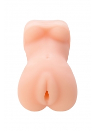 Телесный мастурбатор в виде женской фигурки - Toyfa Basic - в Северске купить с доставкой