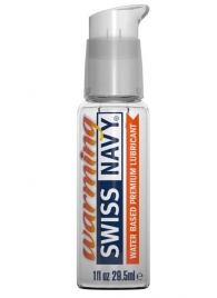 Разогревающий лубрикант на водной основе Swiss Navy Warming Lube - 29,5 мл. - Swiss navy - купить с доставкой в Северске