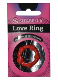 Эрекционное кольцо из киберкожи со стимулирующими бусинами - Sitabella - в Северске купить с доставкой