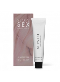 Лубрикант на водной основе Slow Sex Anal Play Gel - 30 мл. - Bijoux Indiscrets - купить с доставкой в Северске