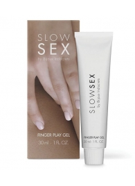 Гель для мастурбации с ароматом кокоса Slow Sex Finger Play Gel - 30 мл. - Bijoux Indiscrets - купить с доставкой в Северске