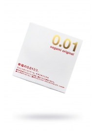 Супертонкий презерватив Sagami Original 0.01 - 1 шт. - Sagami - купить с доставкой в Северске