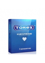 Гладкие презервативы Torex  Классические  - 3 шт. - Torex - купить с доставкой в Северске