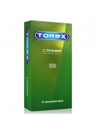 Текстурированные презервативы Torex  С точками  - 12 шт. - Torex - купить с доставкой в Северске