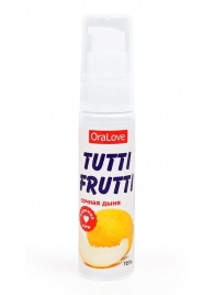 Гель-смазка Tutti-frutti со вкусом сочной дыни - 30 гр. - Биоритм - купить с доставкой в Северске