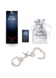 Металлические наручники Metal Handcuffs - Fifty Shades of Grey - купить с доставкой в Северске