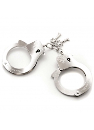 Металлические наручники Metal Handcuffs - Fifty Shades of Grey - купить с доставкой в Северске