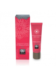 Возбуждающий интимный гель для двоих STIMULATION GEL Pomegranate   Nutmeg - 30 мл. - Shiatsu - купить с доставкой в Северске