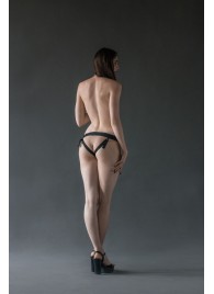 Черные трусики Better с анальной насадкой - 8 см. - Lola Games - купить с доставкой в Северске