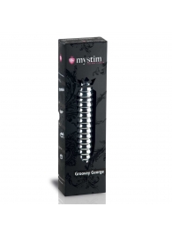 Рельефный фаллос для интенсивного электросекса Groovey George - 20 см. - MyStim - купить с доставкой в Северске