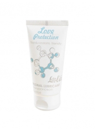 Увлажняющий лубрикант на водной основе Love Protection - 50 мл. - Lola Games - купить с доставкой в Северске
