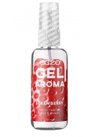 Интимный лубрикант EGZO AROMA с ароматом клубники - 50 мл. - EGZO - купить с доставкой в Северске