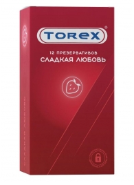 Презервативы Torex  Сладкая любовь  с ароматом клубники - 12 шт. - Torex - купить с доставкой в Северске