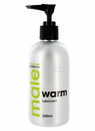 Лубрикант с согревающим эффектом MALE Cobeco Warm Lubricant - 250 мл. - Cobeco - купить с доставкой в Северске