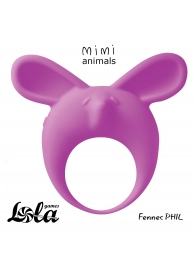 Фиолетовое эрекционное кольцо Fennec Phil - Lola Games - в Северске купить с доставкой