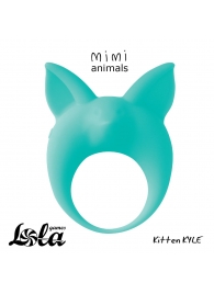 Зеленое эрекционное кольцо Kitten Kyle - Lola Games - в Северске купить с доставкой
