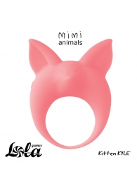 Оранжевое эрекционное кольцо Kitten Kyle - Lola Games - в Северске купить с доставкой