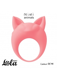 Оранжевое эрекционное кольцо Lemur Remi - Lola Games - в Северске купить с доставкой