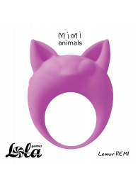 Фиолетовое эрекционное кольцо Lemur Remi - Lola Games - в Северске купить с доставкой