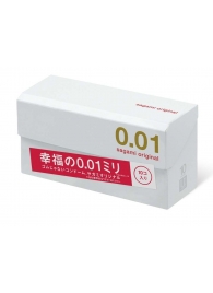 Супер тонкие презервативы Sagami Original 0.01 - 10 шт. - Sagami - купить с доставкой в Северске