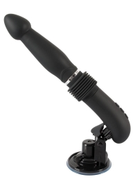 Черная секс-машина с поступательными движениями Fucking Machine - Orion - купить с доставкой в Северске