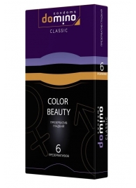 Разноцветные презервативы DOMINO Colour Beauty - 6 шт. - Domino - купить с доставкой в Северске