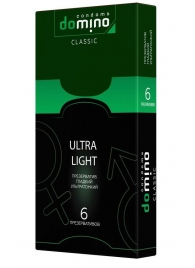 Супертонкие презервативы DOMINO Ultra Light - 6 шт. - Domino - купить с доставкой в Северске