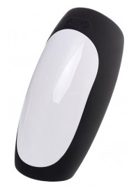 Черно-белый перезаряжаемый мастурбатор Erotist Hailstorm - Erotist Adult Toys - в Северске купить с доставкой