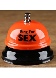 Настольный звонок RING FOR SEX - Сима-Ленд - купить с доставкой в Северске
